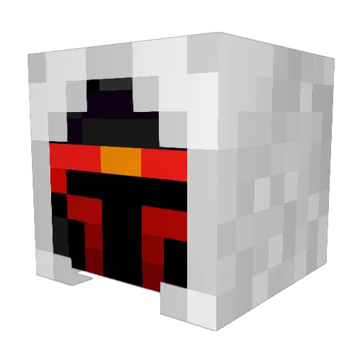 SpecialScallywag Minecraft avatar head, 3D render