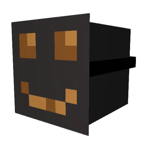 SpecialiVal Minecraft avatar head, 3D render