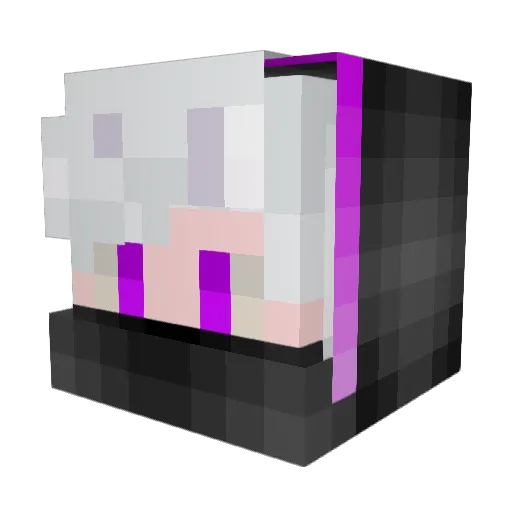 SpecialistDad Minecraft avatar head, 3D render