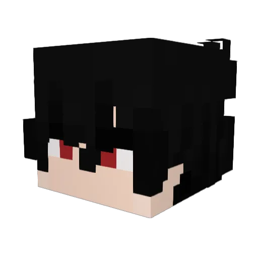 Speclyn Minecraft avatar head, 3D render