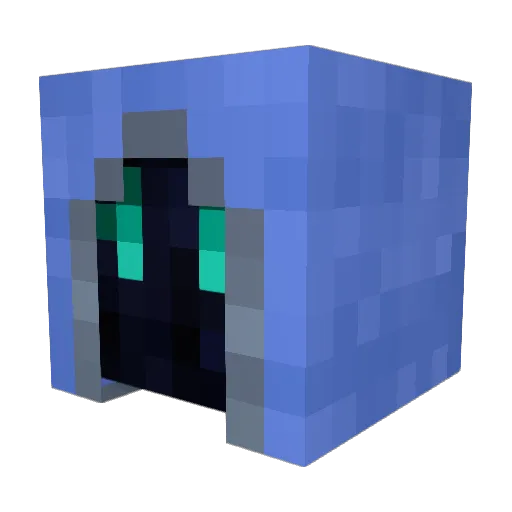 Spectral_Wyvern Minecraft avatar head, 3D render