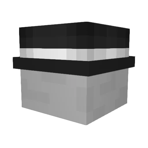 Spectray_ Minecraft avatar head, 3D render
