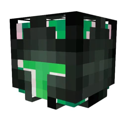 Spectre2690 Minecraft avatar head, 3D render