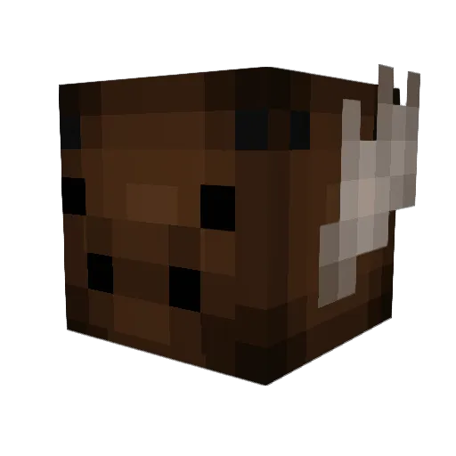 Spectre607 Minecraft avatar head, 3D render