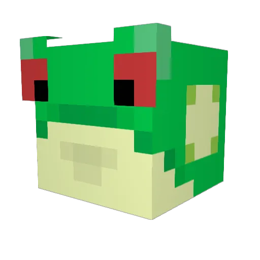 Spectre_Horror Minecraft avatar head, 3D render