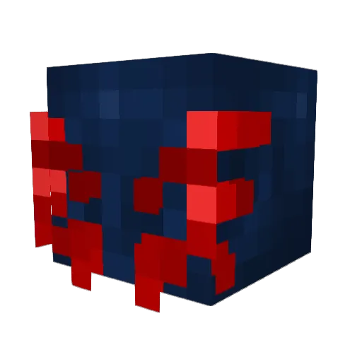 Spectre_Soap Minecraft avatar head, 3D render