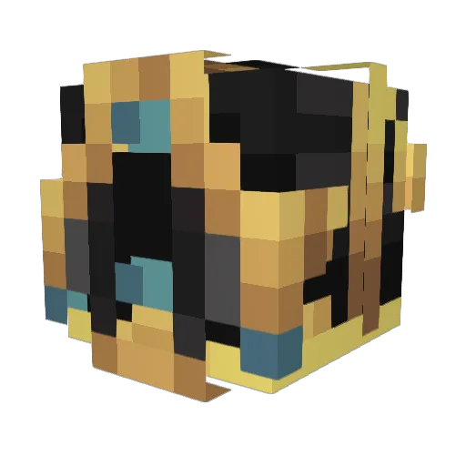 Spectro08 Minecraft avatar head, 3D render