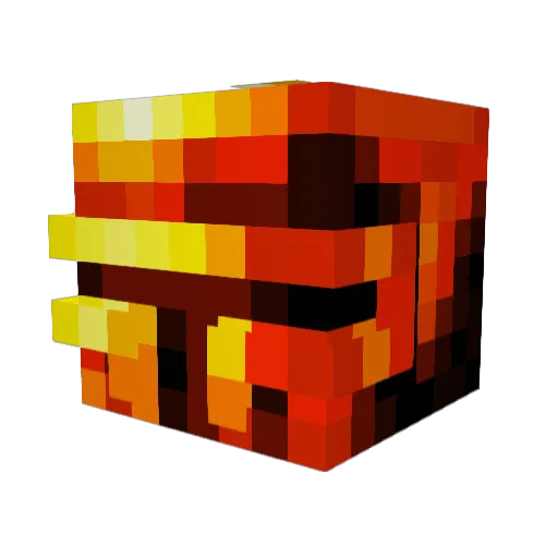 SpectrumMiner Minecraft avatar head, 3D render