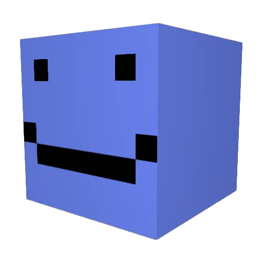 Specttrow Minecraft avatar head, 3D render