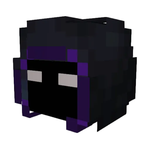Spedley13 Minecraft avatar head, 3D render