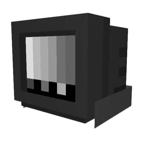 SpeeCh19 Minecraft avatar head, 3D render
