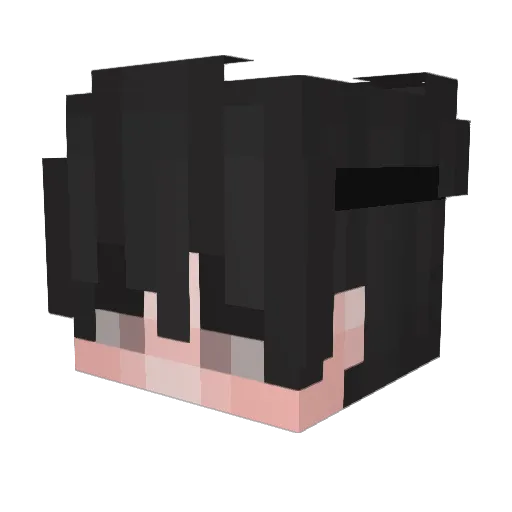 Speed2549 Minecraft avatar head, 3D render