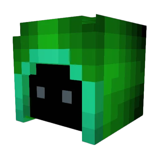 Speed6023 Minecraft avatar head, 3D render
