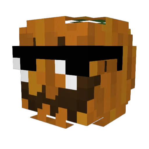SpeedDemon2000 Minecraft avatar head, 3D render