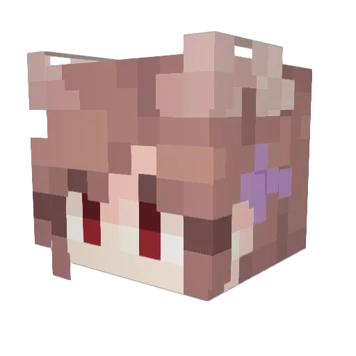 SpeedStar229 Minecraft avatar head, 3D render