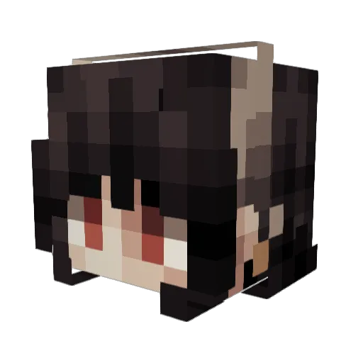 Speed_Weedster Minecraft avatar head, 3D render