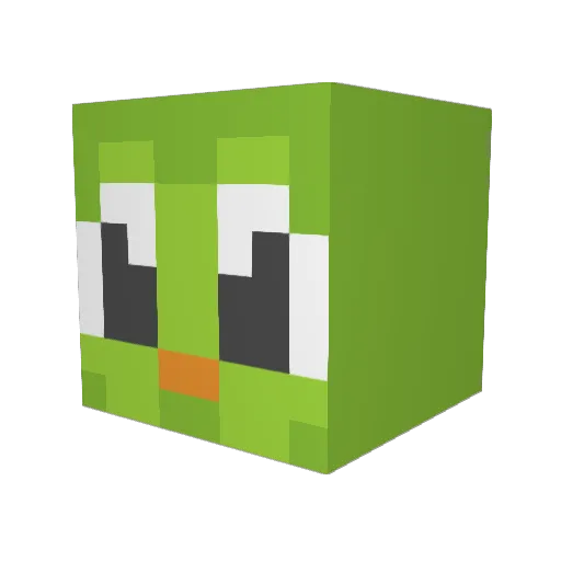 Speedkid1231 Minecraft avatar head, 3D render