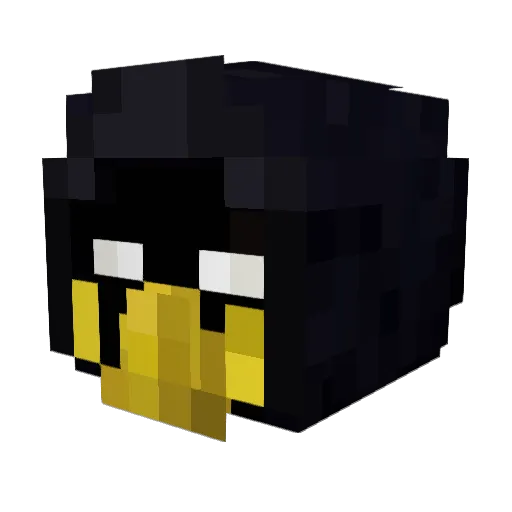 Speedster77 Minecraft avatar head, 3D render