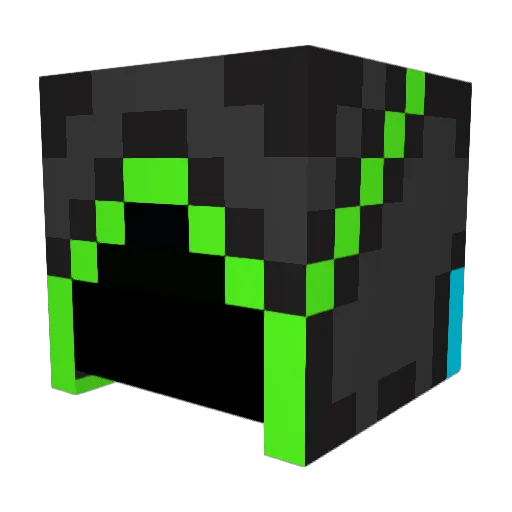 Speedy04 Minecraft avatar head, 3D render