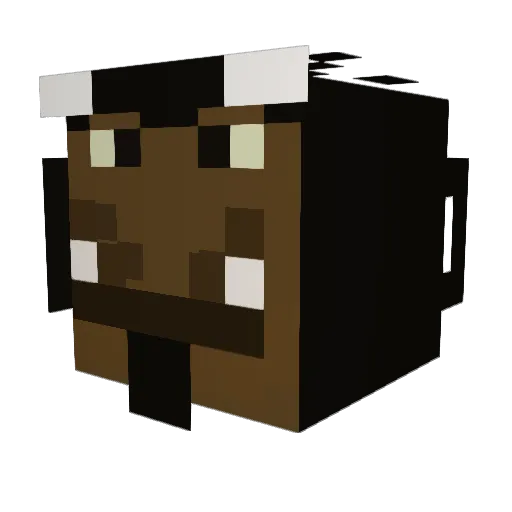 Speider5 Minecraft avatar head, 3D render