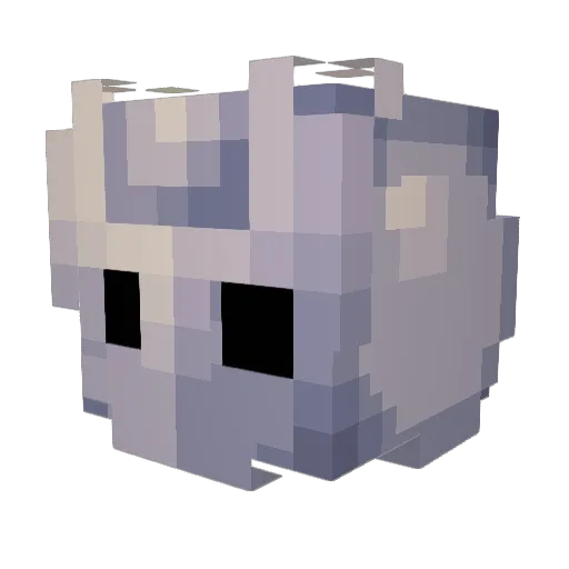 SpelR_ Minecraft avatar head, 3D render