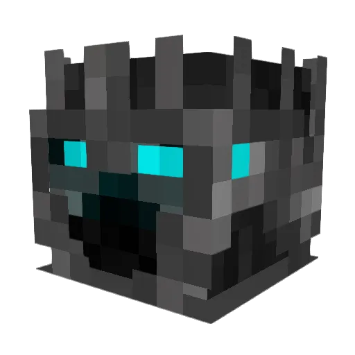 Spellweave Minecraft avatar head, 3D render