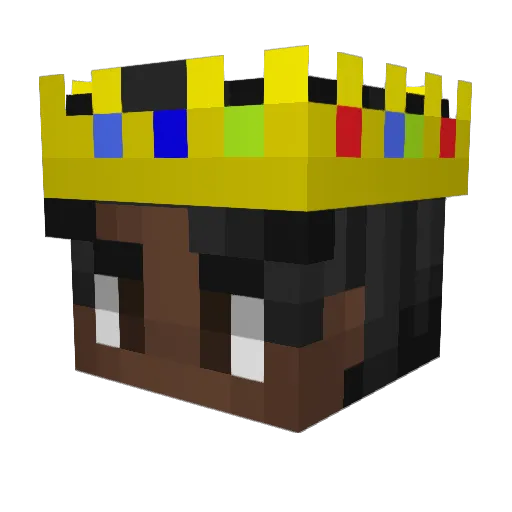 Spellz__ Minecraft avatar head, 3D render