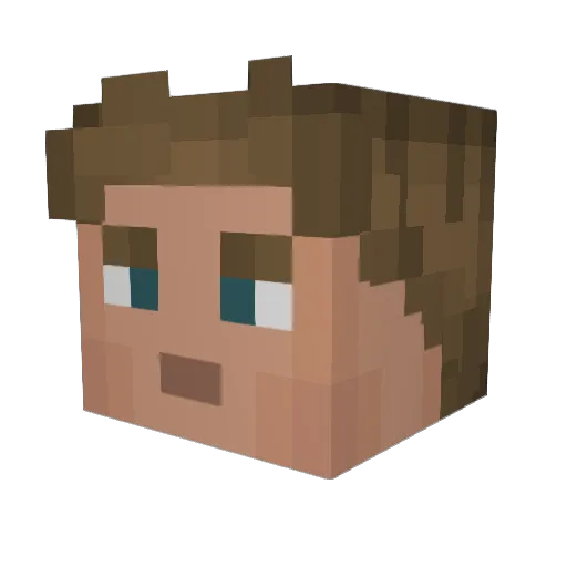 Spencejh2004 Minecraft avatar head, 3D render