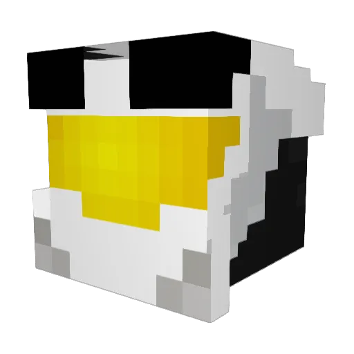 Spencer1444 Minecraft avatar head, 3D render