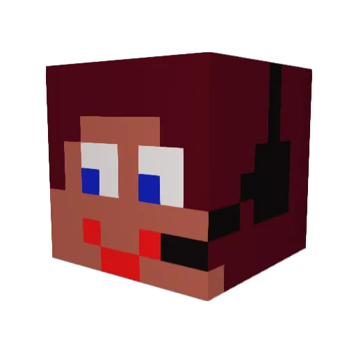 Spencer31904 Minecraft avatar head, 3D render