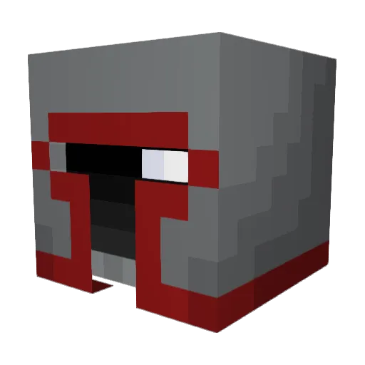 Spendoge Minecraft avatar head, 3D render