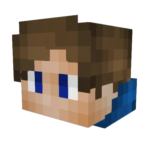 Spenny_97 Minecraft avatar head, 3D render