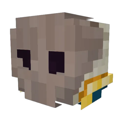 Spero__ Minecraft avatar head, 3D render