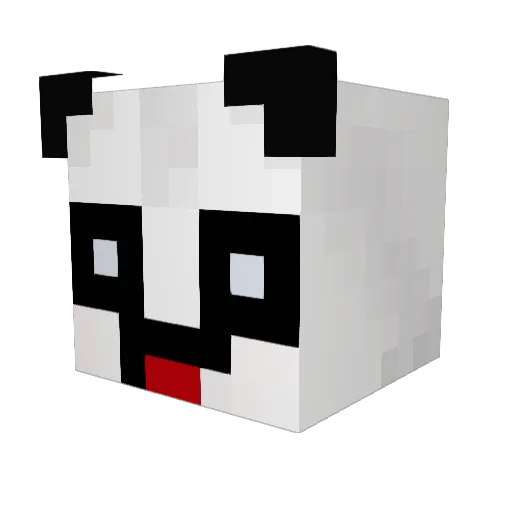 Sphinkle_Bink101 Minecraft avatar head, 3D render