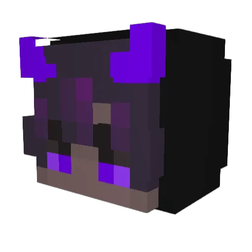 Sphinx1827 Minecraft avatar head, 3D render