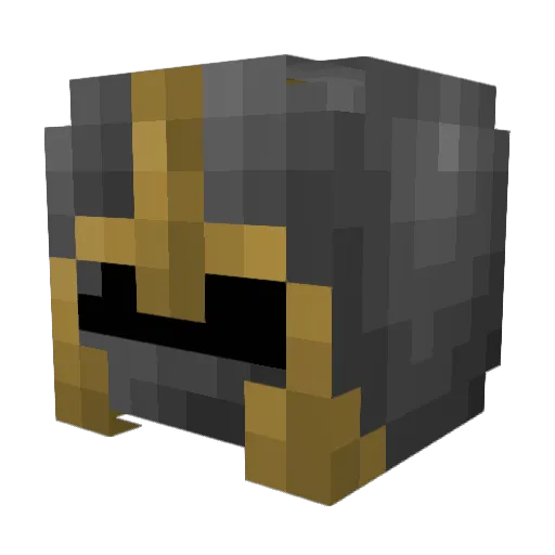 Sphixxz Minecraft avatar head, 3D render