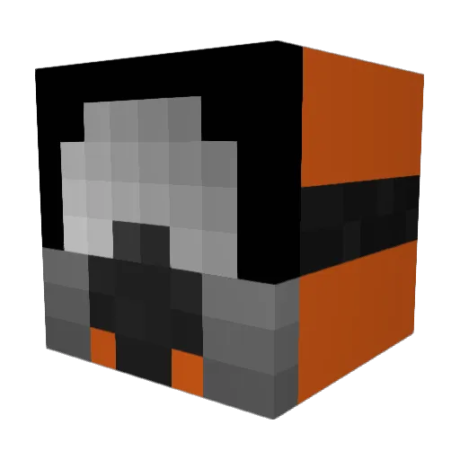 Sphyrnaaa Minecraft avatar head, 3D render