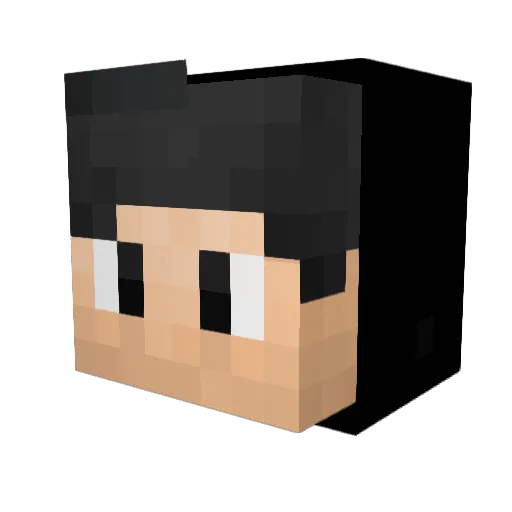 SpicePvP Minecraft avatar head, 3D render