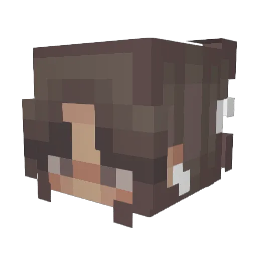 SpicierUser64 Minecraft avatar head, 3D render