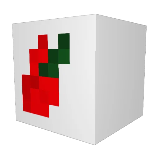 SpicyBoiii Minecraft avatar head, 3D render