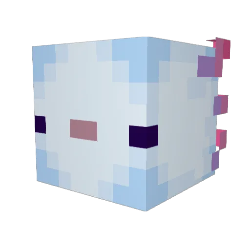 SpicyJelly69 Minecraft avatar head, 3D render