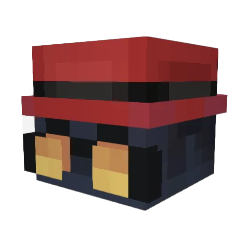 SpicyOnline Minecraft avatar head, 3D render