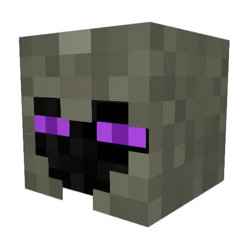 SpicyPandass Minecraft avatar head, 3D render