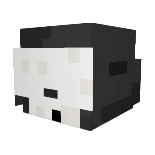 SpicyRanchWrap Minecraft avatar head, 3D render