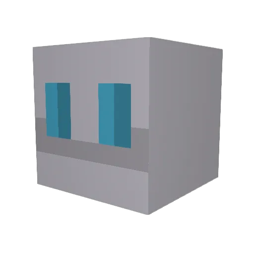SpicyTea_01 Minecraft avatar head, 3D render