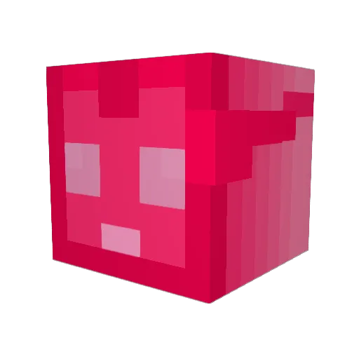 SpicyVeg Minecraft avatar head, 3D render