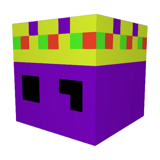 Spider9489 Minecraft avatar head, 3D render