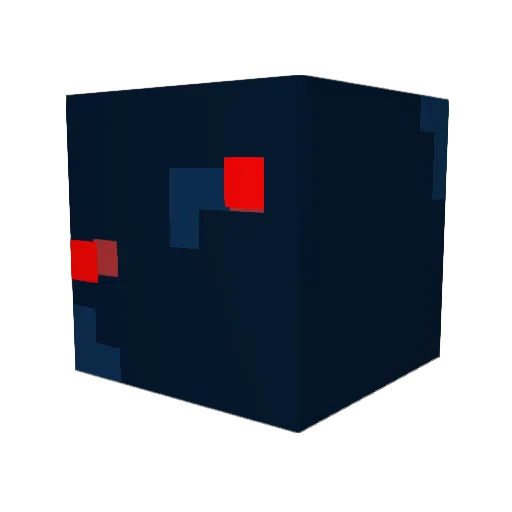 SpiderBaits Minecraft avatar head, 3D render