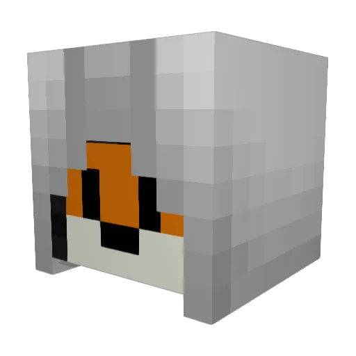 SpiderJFox Minecraft avatar head, 3D render