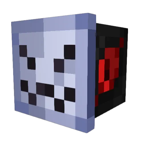 SpiderJuice Minecraft avatar head, 3D render